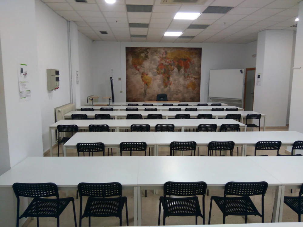 Foto de Academia de oposiciones para Magisterio y Secundaria. La pizarra.