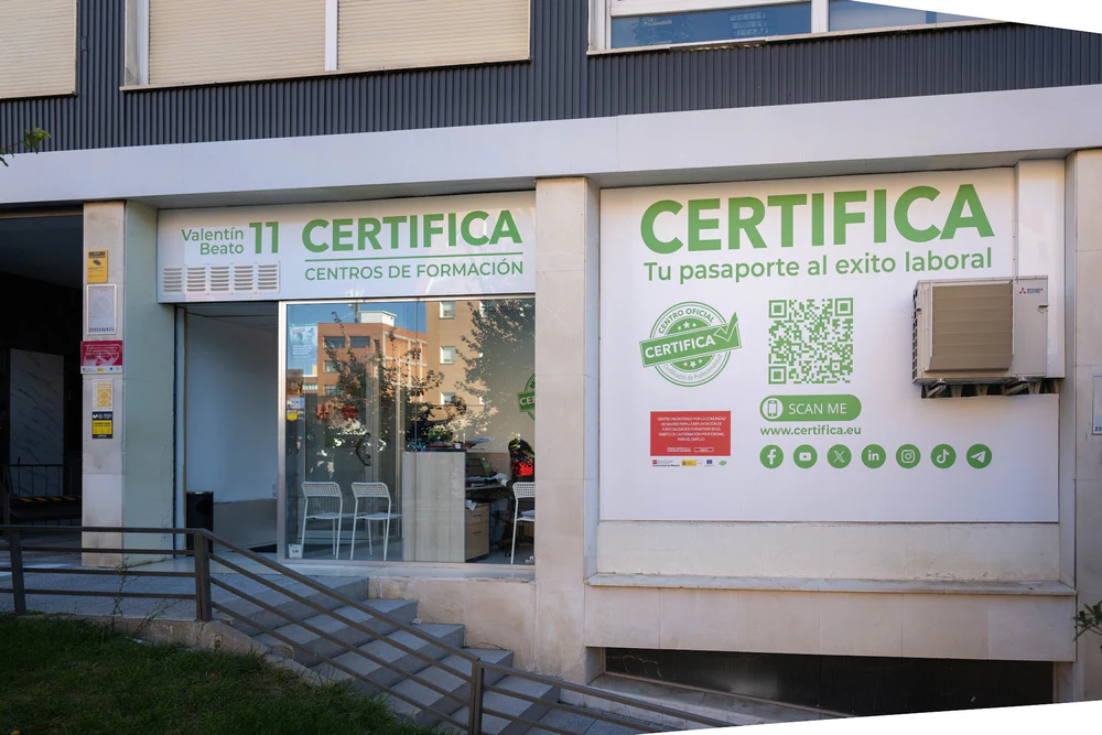 Centro de formación oficial CERTIFICA