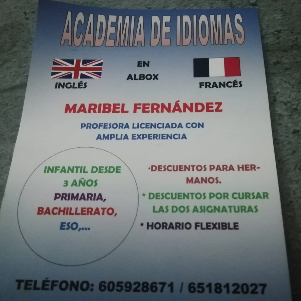 Academia de idiomas Maribel