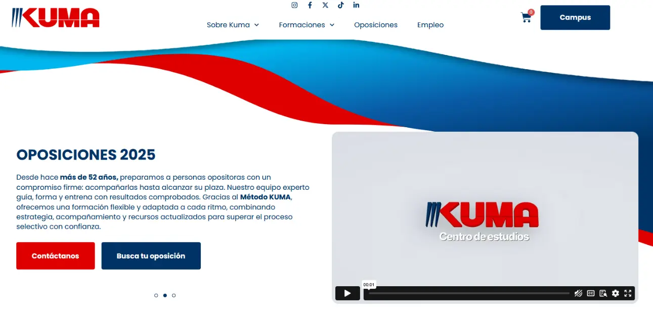 Centro de Estudios Kuma "Alcaravaneras" Oposiciones - Cursos Gratis