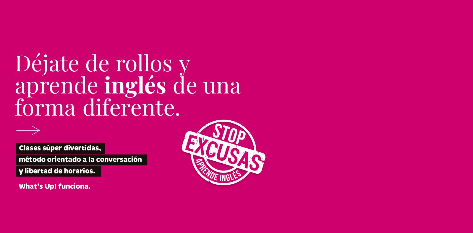 What's Up! | Academia de inglés Málaga